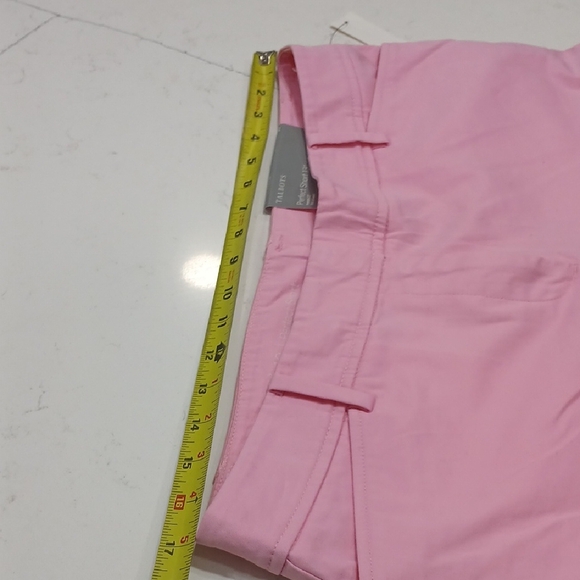 Talbots Vibrant Pink Women's Bermudas Sz 10 New With Tags - Picture 9 of 13